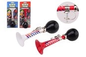 Små presenter till barn - John Toy Bike Fun metal bikehorn fire / police - assorted - 263-20623