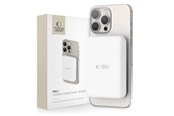 PowerBank - Tech-Protect LifeMag PB11 Power Bank with MagSafe 10000mAh 15W USB-C Port - White + USB-C Cable PowerBank - Vit - 10000 mAh - 5906302309467