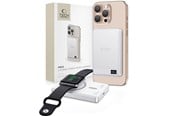 PowerBank - Tech-Protect Powerbank PB33 LifeMag MagSafe 5000mAH - Silver PowerBank - Silver - 5000 mAh - 5906302309597