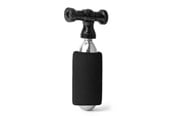 Cykeltillbehör - Rockbros CO₂ pump aluminum alloy valve head cartridge-free Presta/Schrader compatible - black - Rockbros-420003001