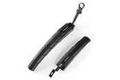 Cykeltillbehör - Rockbros FK-810 Folding Telescopic Bicycle Fender Set - Black - Rockbros-28210002001