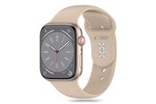 Smartwatch - Accessories - Tech-Protect Silicone Strap for Apple Watch 4 / 5 / 6 / 7 / 8 / 9 / SE / Ultra 1 / 2 (42 / 44 / 45 / 49 mm) - Brown - 5906302310005
