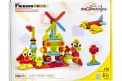 Byggset - PicassoTiles Hedgehog Blocks, byggset med 112 delar - PTB112