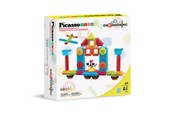 Byggset - PicassoTiles Hedgehog Blocks, byggset med 41 delar - PTB41