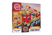 Byggset - Heros Konstruktionsset – 3-i-1, brandbil, 155 delar - HE0009
