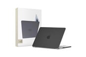 Väskor - Tech-Protect SmartShell Case for MacBook Air 13" M2 / M3 / 2022-2024 - matt black - 9589046924064
