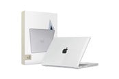 Väskor - Tech-Protect SmartShell Case for MacBook Air 13" M2 / M3 / 2022-2024 - Transparent - 9589046924088