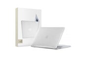 Väskor - Tech-Protect  SmartShell Case for MacBook Air 13" M2 / M3 / 2022-2024 - Clear Glitter - 9589046924095