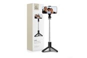 Andra mobiltillbehör - Tech-Protect L02S Bluetooth Selfie Stick with Tripod up to 72cm - Black - 9490713937099