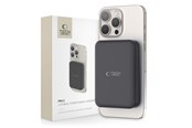 PowerBank - Tech-Protect LifeMag PB11 Power Bank with MagSafe 10000mAh 15W USB-C Port - Black + USB-C Cable PowerBank - Svart - 10000 mAh - 9490713927472