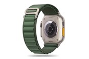 Smartwatch - Accessories - Tech-Protect  Nylon Pro Strap for Apple Watch 4 / 5 / 6 / 7 / 8 / 9 / SE / Ultra 1 / 2 (42 / 44 / 45 / 49 mm) - Dark Green - 9490713928363