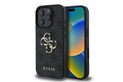 Mobile - Covers & Cases - GUESS 4G Big Logo Case for iPhone 16 Pro - Black - 3666339327545