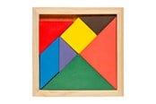 Pusselspel - Duckiez Wooden Tangram Puzzle 7 pcs. Trä - 8709