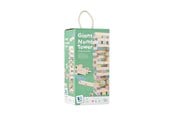 Brädspel - BS Toys Giant Wooden Number Tower - 46pcs. - GA520