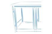 Väggfäste, AV-Möbel - Middle Atlantic C5 Series Wood Kit mounting component - woodworker's drawings and hardware - Max - recommended for - C5-MK22-2