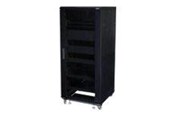 Väggfäste, AV-Möbel - Sanus Component Series CFR2127 rack - for AV System - black - Max 340 kg - recommended for - CFR2127-B1