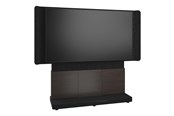 Väggfäste, AV-Möbel - Middle Atlantic Forum stand - for LCD display / video conferencing system - 66" 3 bay dark finish - asian night black charcoal grey - TAA Compliant - Max 68 kg - recommended for 80"-85" - FM-DS-6675FS-EA3B