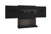 Väggfäste, AV-Möbel - Middle Atlantic Forum stand - for 2 LCD displays / video conference system - 66" 3 bay dark finish - asian night charcoal grey black - TAA Compliant - Max 136 kg - recommended for 55" - FM-DS-6675FS-GA3B