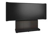 Väggfäste, AV-Möbel - Middle Atlantic Forum stand - for LCD display / video conferencing system - 66" 3 bay dark finish - asian night charcoal grey black - TAA Compliant - Max 102 kg - recommended for 105" - FM-DS-6675FS-LA3B