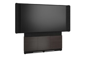 Väggfäste, AV-Möbel - Middle Atlantic Forum stand - for LCD display / video conferencing system - 66" 3 bay dark finish - asian night black charcoal grey - TAA Compliant - Max 68 kg - recommended for 100" - FM-DS-6675FW-FA3B