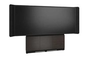 Väggfäste, AV-Möbel - Middle Atlantic Forum stand - for LCD display / video conferencing system - 66" 3 bay dark finish - asian night charcoal grey black - TAA Compliant - Max 102 kg - recommended for 105" - FM-DS-6675FW-LA3B