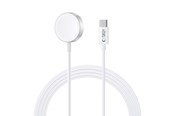 Mobile - Adapters & Chargers - Tech-Protect  UltraBoost Inductive Magnetic Charger with USB-C Connector for Apple Watch 1.2m - White - 9490713932704