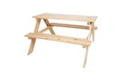 Utomhuslek - Small Foot - Wooden Children's Picnic Table - 12830