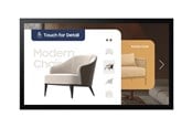 Digital skyltning & Hotell - Samsung QM32C-T QMC-T Series - 32" LED-backlit LCD display - Full HD - for digital signage / interactive communication - LH32QMCTBGCXEN