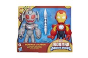 Figure - Marvel Iron Man and his Awesome Friends Iron Man Ultron Clash Pack - G19955L00