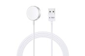 Mobile - Adapters & Chargers - Tech-Protect UltraBoost Inductive Magnetic Charger with USB-A Connector for Apple Watch 1.2m - White - 9490713932773