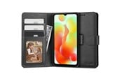 Mobile - Covers & Cases - Tech-Protect Wallet Case for Xiaomi Redmi 12C - Black - 9490713933756