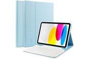 Tablet - Covers & Cases - Tech-Protect SC Pen + Keyboard Case for iPad 10.9" 2022 - Light Blue - 9490713934630