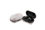 Hörlurar / Headset - GUESS 4G Metal Bluetooth headphones with ENC docking station - pink - 3666339220860