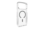 Mobile - Covers & Cases - Puro Lite Mag TPU+PC Case Compatible with MagSafe for iPhone 17 Pro Max - Transparent with Gray Ring - PUIPC17P69LITEMDKGR