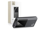 PowerBank - Tech-Protect Powerbank PB13 20000mAh 22.5W 2x USB-A / USB-C / Lightning with USB-C / USB-A cable - grey PowerBank - Grey - 20000 mAh - 9490713931608