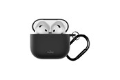 Mobile - Adapters & Chargers - Puro Icon Case for AirPods 4 - Black - PUAPC4ICONBLK