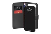 Mobile - Covers & Cases - Puro Wallet Stand Case for iPhone 17 Air made of eco-leather with a flap wallet and stand function - black - PUIPC1766BOOKC8BLK