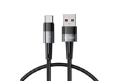 USB-kabel - Tech-Protect UltraBoost USB-C / USB-A 66W 6A 0.25m Cable - Grey - 9490713934128