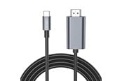 Displaykabel - Tech-Protect UltraBoost USB-C / HDMI 4K 60Hz 2m Cable - Black - 9490713934753