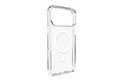 Mobile - Covers & Cases - Puro Lite Mag TPU+PC Case Compatible with MagSafe for iPhone 17 Pro - Transparent with White Ring - PUIPC17P63LITEMAGTR
