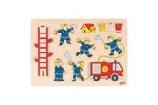 Pusselspel - Intex Goki Wooden Stacking Puzzle Fire Brigade 8 pcs. Trä - 5220295