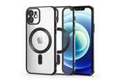 Mobile - Covers & Cases - Tech-Protect MagShine Line MagSafe Case for iPhone 12 - Black - 9490713935422