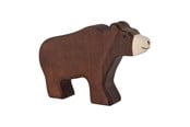 Träleksaker - Spectrum Holztiger Wooden Brown Bear - 80183-error