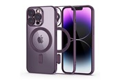 Mobile - Covers & Cases - Tech-Protect MagShine Line MagSafe Case for iPhone 14 Pro - Purplemo - 9490713935644