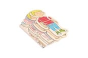 Pusselspel - Beleduc Wooden Layered Puzzle Girl - 5 Layers Trä - 17160
