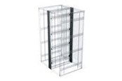 Rack chassis - Middle Atlantic BGR Series BGR-CC-45FB - rack cable management tray - 45U - BGR-CC-45FB