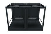 Rack chassis - Middle Atlantic C5 Credenza Frame Series C5-FF22-2 - rack - 22" deep - 28U - C5-FF22-2