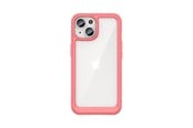 Mobile - Covers & Cases - Hurtel iPhone 15 Plus Outer Space Reinforced Case with a Flexible Frame - Red - 9145576279632