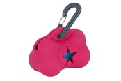 Hundar - Dogman Mjuk hundbajspåsehållare i silikon Pink - 738962