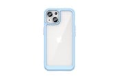 Mobile - Covers & Cases - Hurtel iPhone 15 Plus Outer Space Reinforced Case with Flexible Frame - Blue - 9145576279625